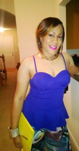 Leah in nicki minaj attire