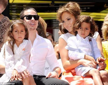 JLo and kiddies